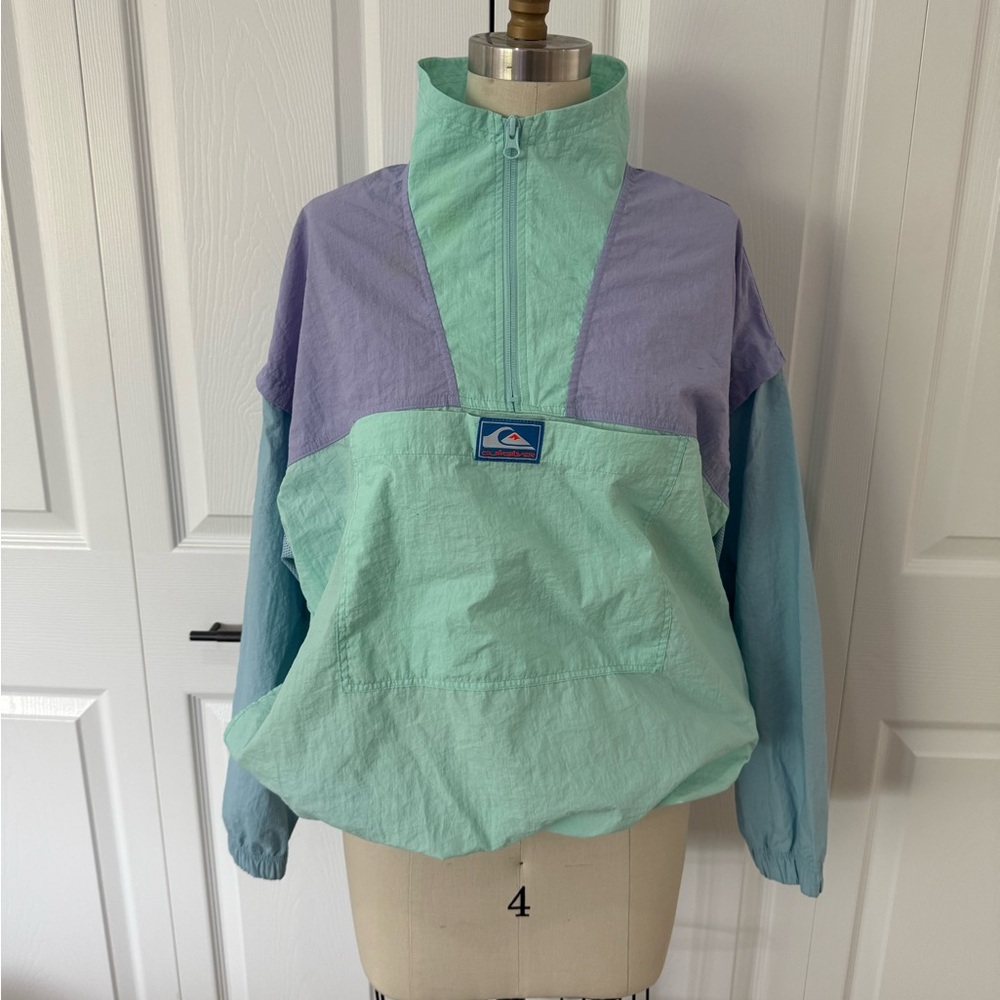 Quiksilver Mint and Lavender Jacket